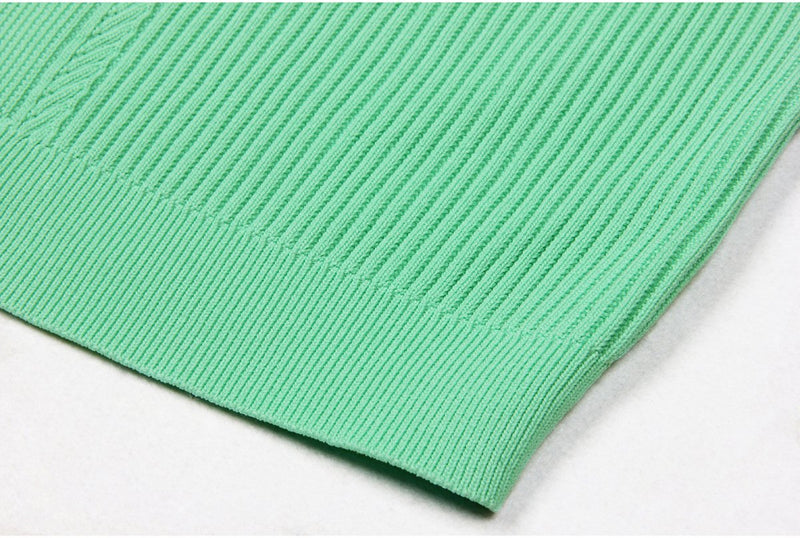Esme Green Knit Top