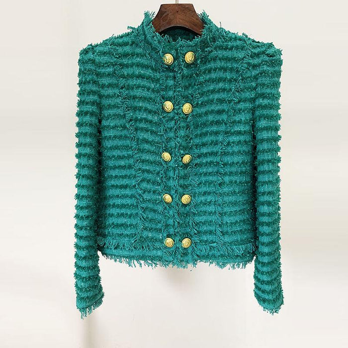 Calliope Green Tweed Jacket
