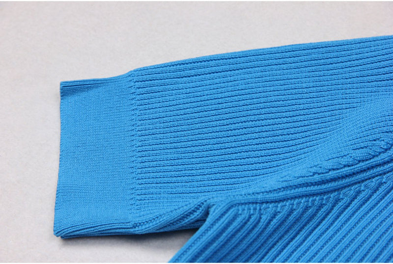 Esme Blue Knit Top
