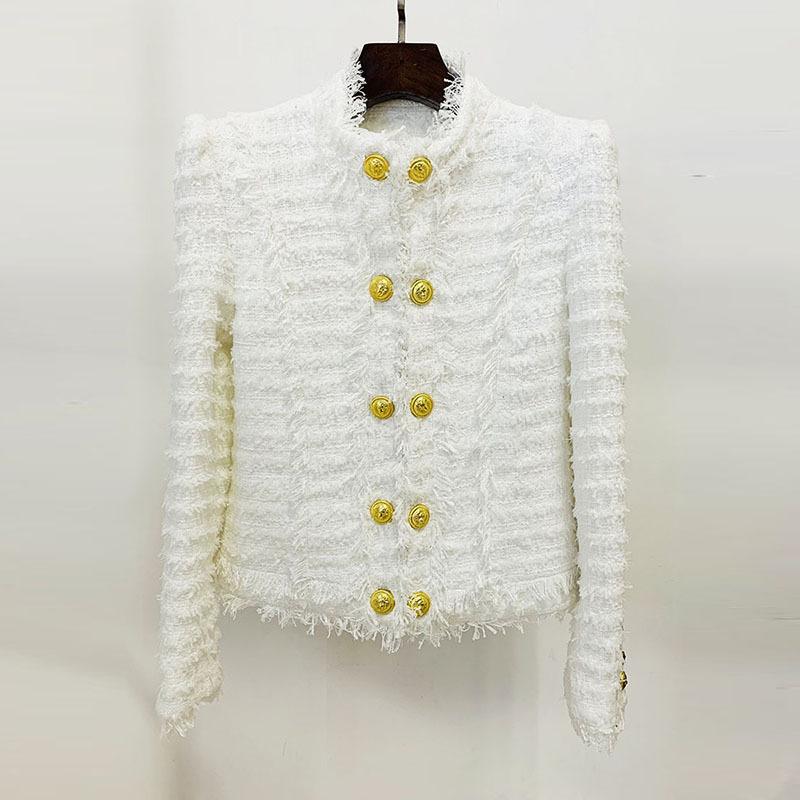 Calliope White Tweed Jacket