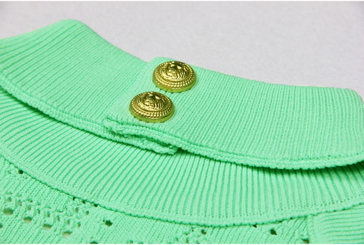 Ingrid Halter Neck Sleeveless Knit Midi Dress