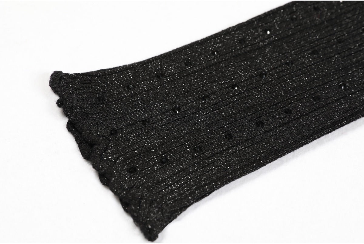 Padma Crystal Knit Cardigan Dress Two Piece Set