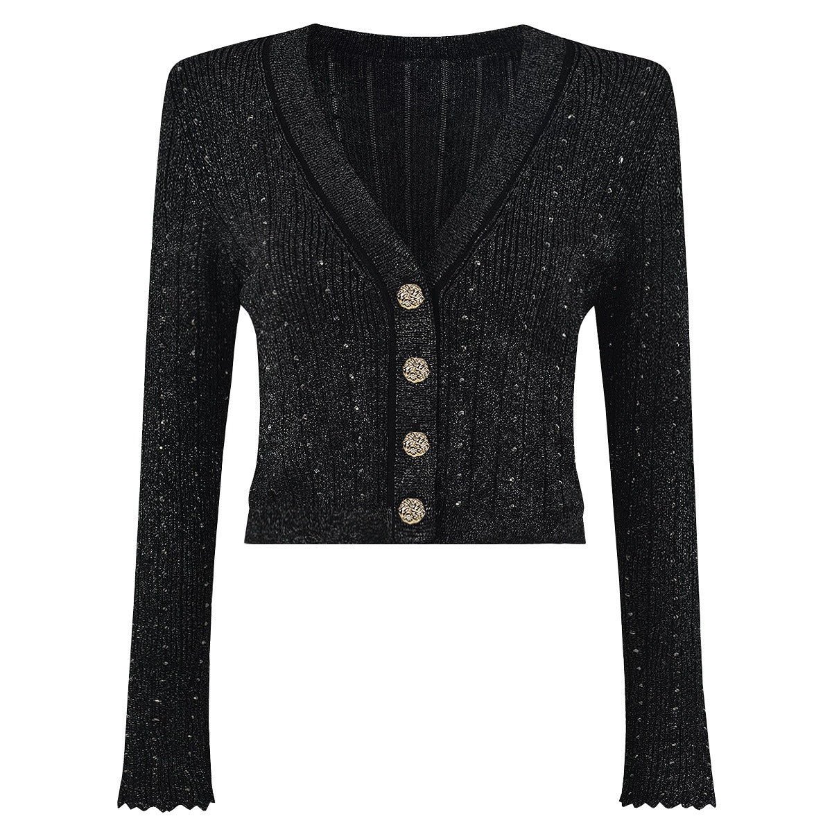 Padma Crystal Knit Cardigan Dress Two Piece Set