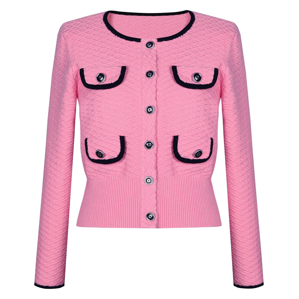 Genevieve Knit Cardigan and Wide-Leg Pant Set