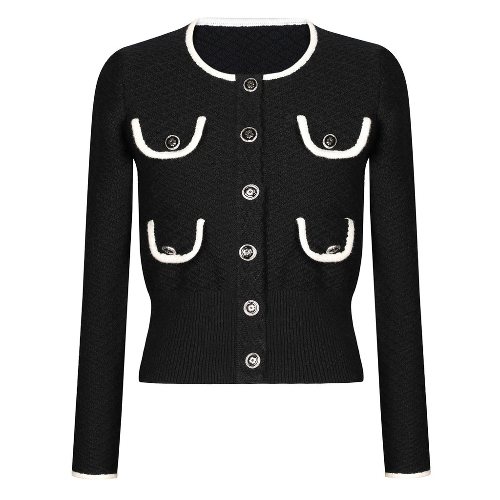 Genevieve Knit Cardigan and Wide-Leg Pant Set