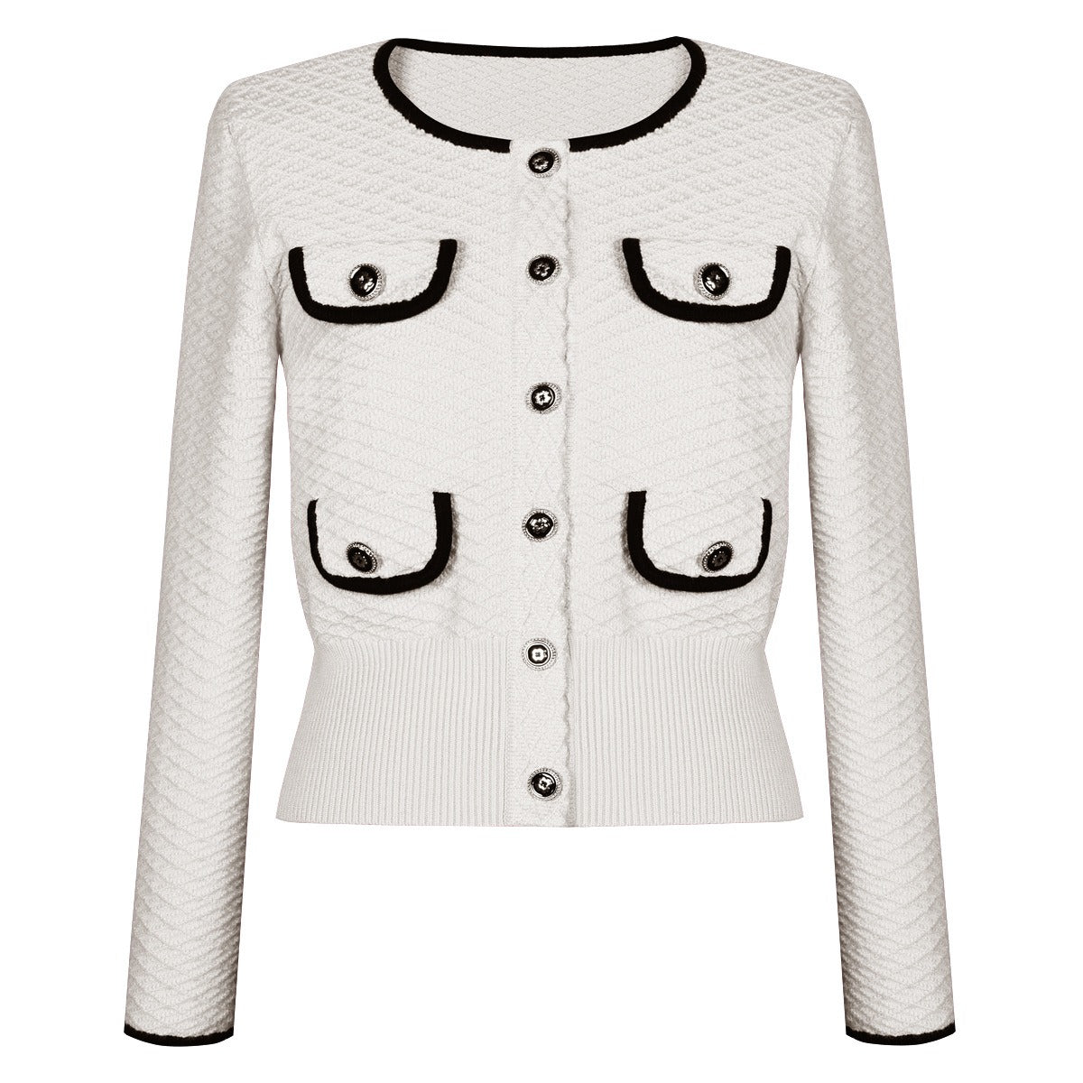 Genevieve Knit Cardigan and Wide-Leg Pant Set