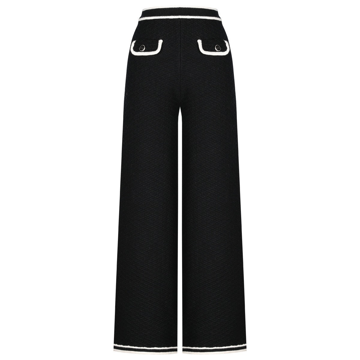 Genevieve Knit Cardigan and Wide-Leg Pant Set