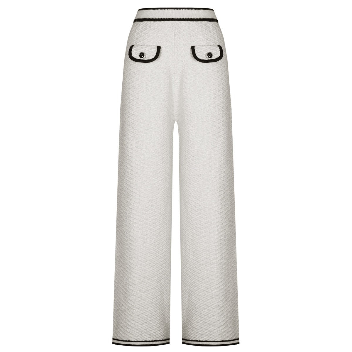 Genevieve Knit Cardigan and Wide-Leg Pant Set