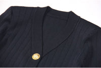 Amara Black Knit Cardigan - ALLARA