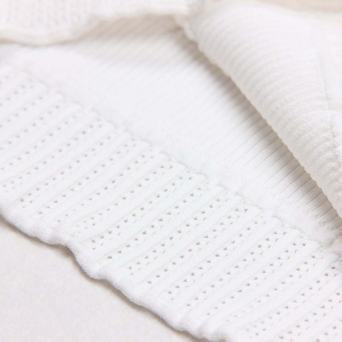 Anika Black Beaded Long Knit Dress - ALLARA