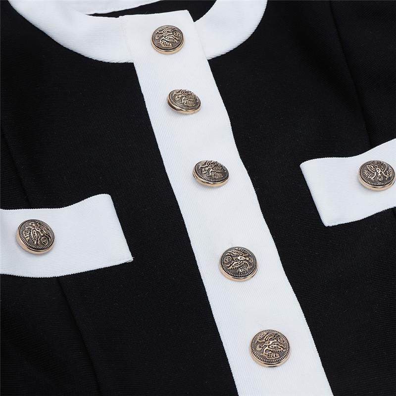 Beatrix Black Cardigan & Skirt Two Piece Set - ALLARA