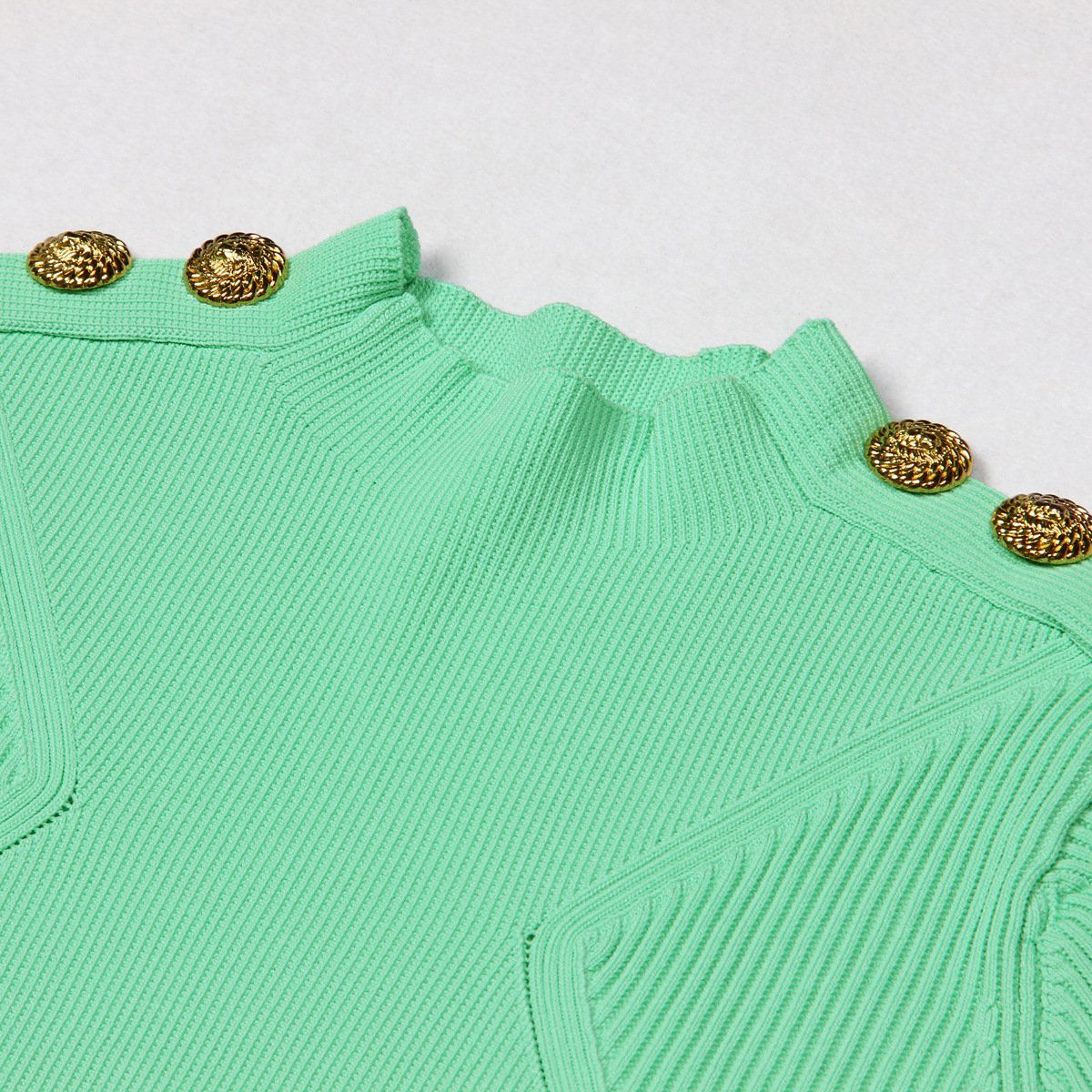 Esme Green Knit Top - ALLARA