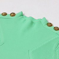 Esme Green Knit Top - ALLARA