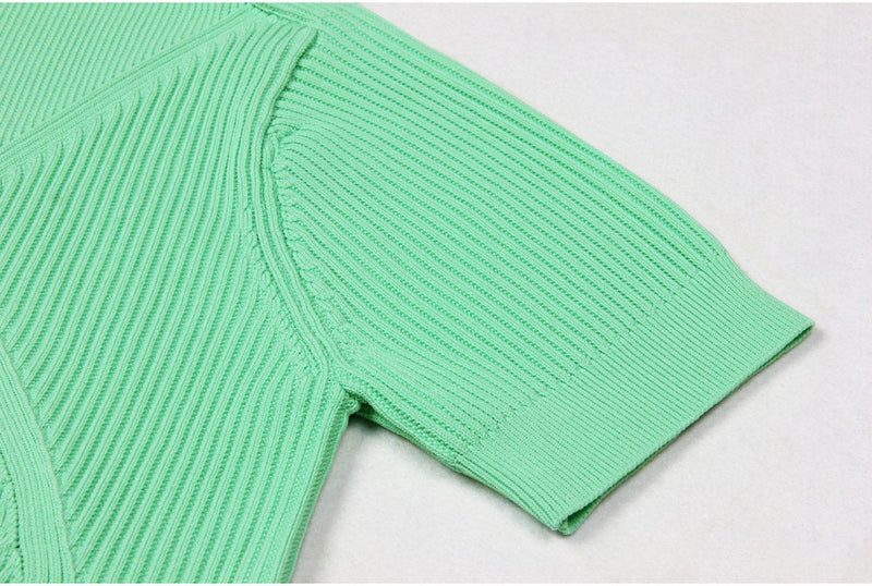 Esme Green Knit Top - ALLARA