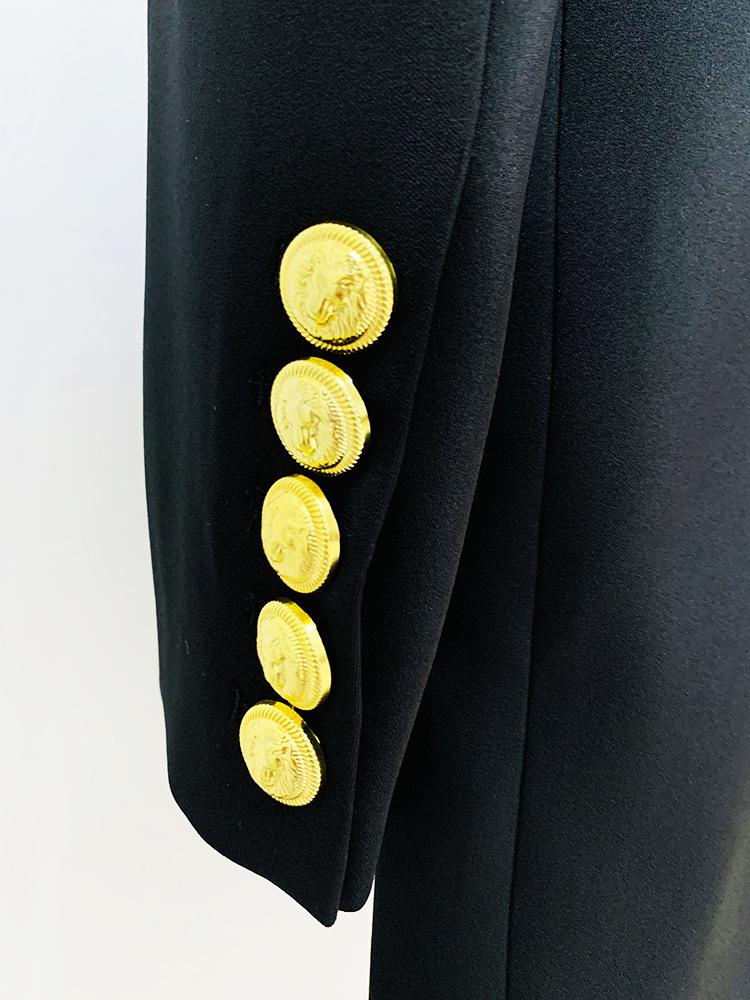 Imelda Black Oversized Blazer - ALLARA