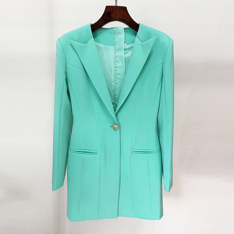 Imelda Green Oversized Blazer - ALLARA