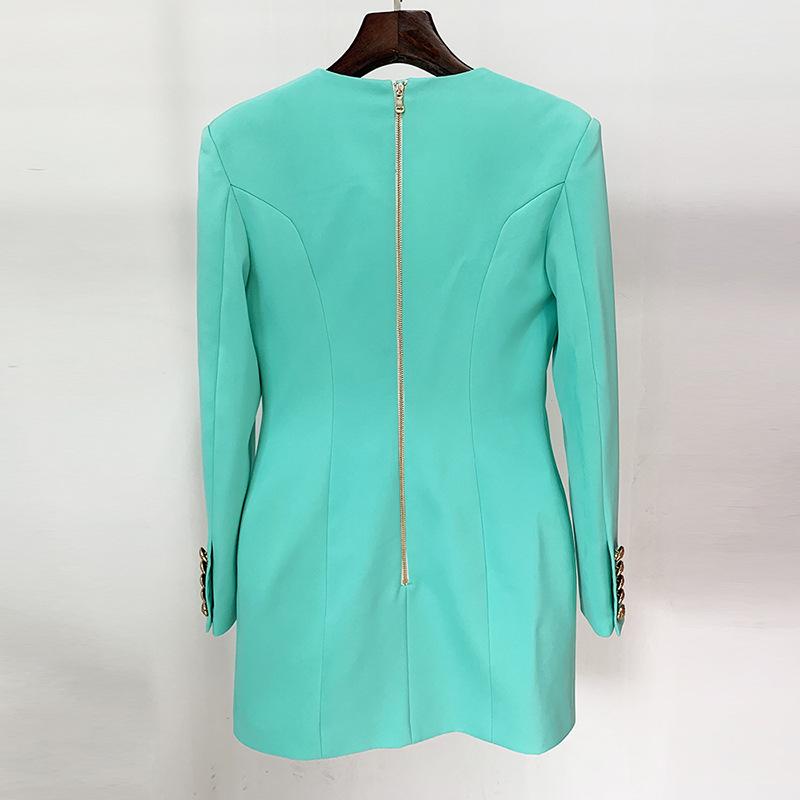 Imelda Green Oversized Blazer - ALLARA