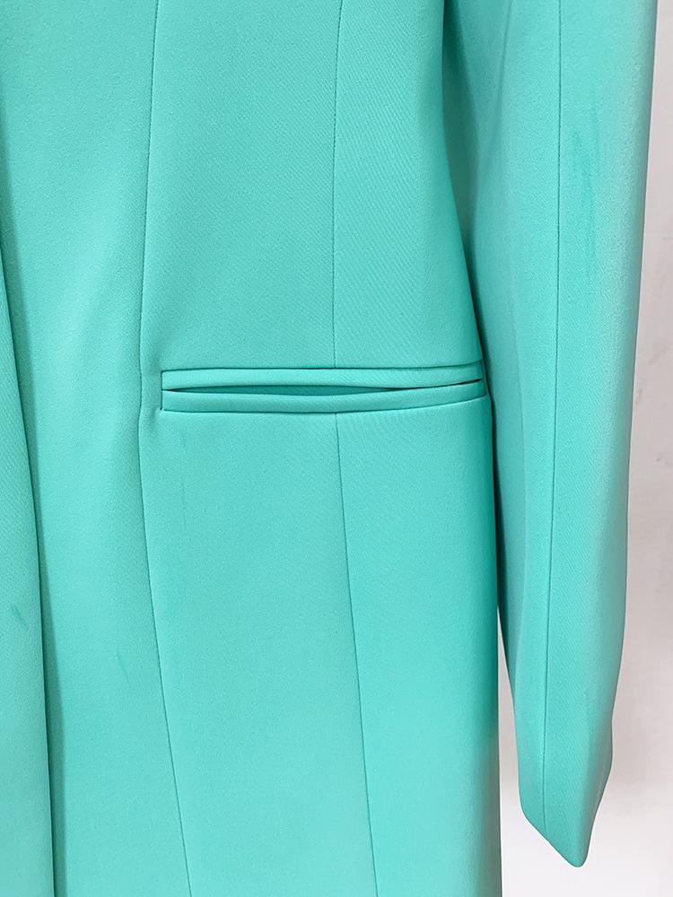 Imelda Green Oversized Blazer - ALLARA