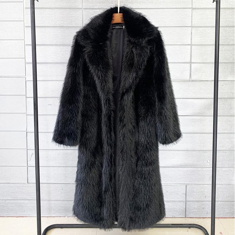 Imogen Long Faux Fur Coat
