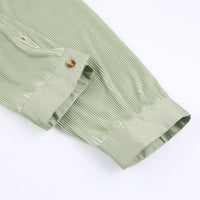 Jessie Green Blouse and Wide Leg Pant Two Piece Set - ALLARA