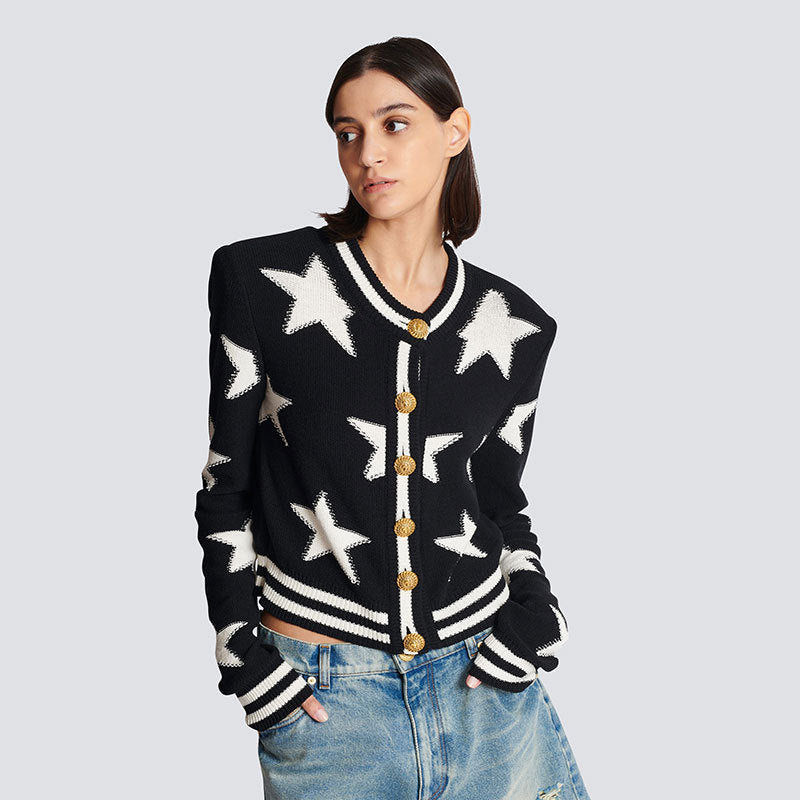 Kate Star Knit Cardigan - ALLARA