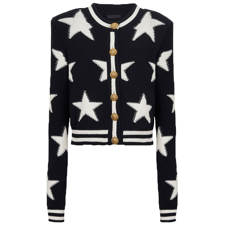 Kate Star Knit Cardigan - ALLARA