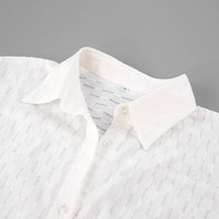 Lavinia Blue Puff Sleeve Shirt and Shorts Two Piece Set - ALLARA