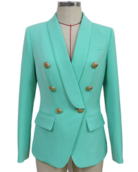 Maria Turquoise Blazer - ALLARA