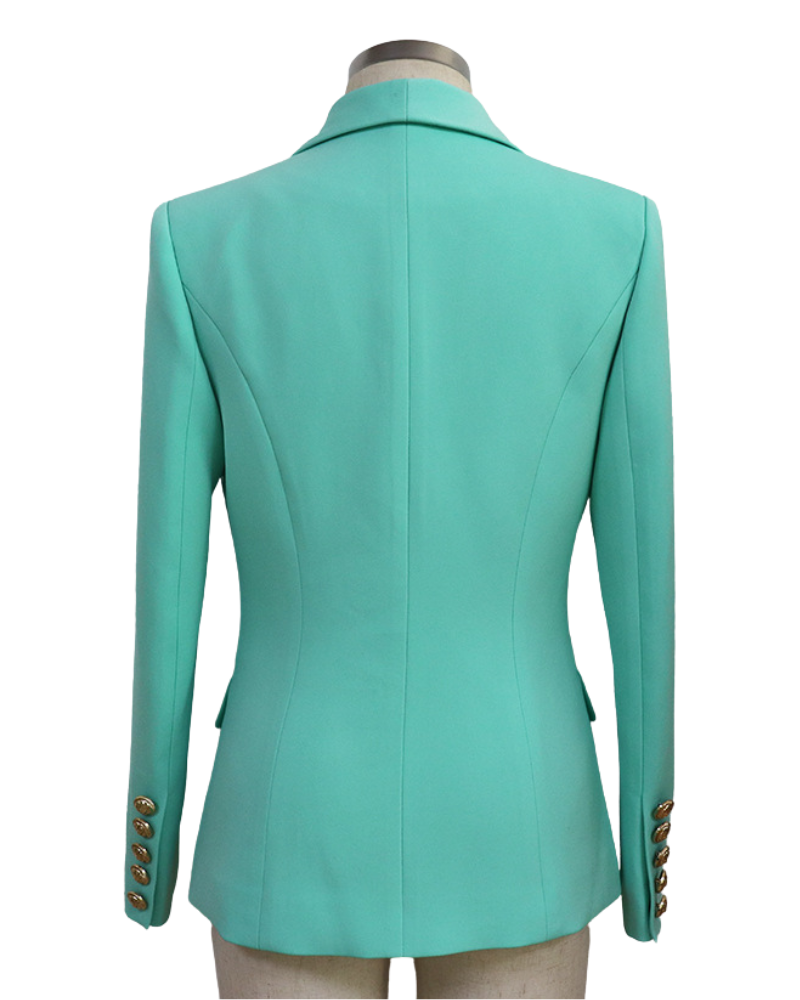 Maria Turquoise Blazer - ALLARA