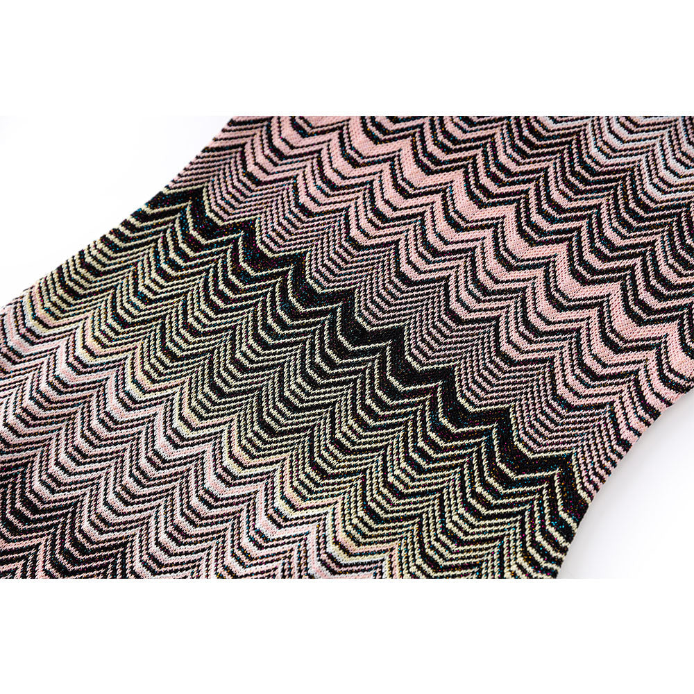 Zuri Gradient Knit Midi Dress with Short Sleeves