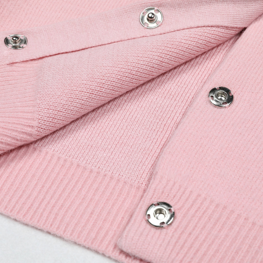 Piper Crystal Mock Neck Cardigan and Skirt Set