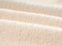 Olivia Crystal Button Knit A-Line Mini Dress