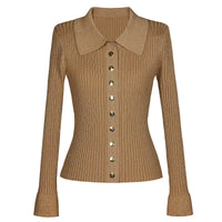 Bridget Long Sleeve Button Up Cardigan