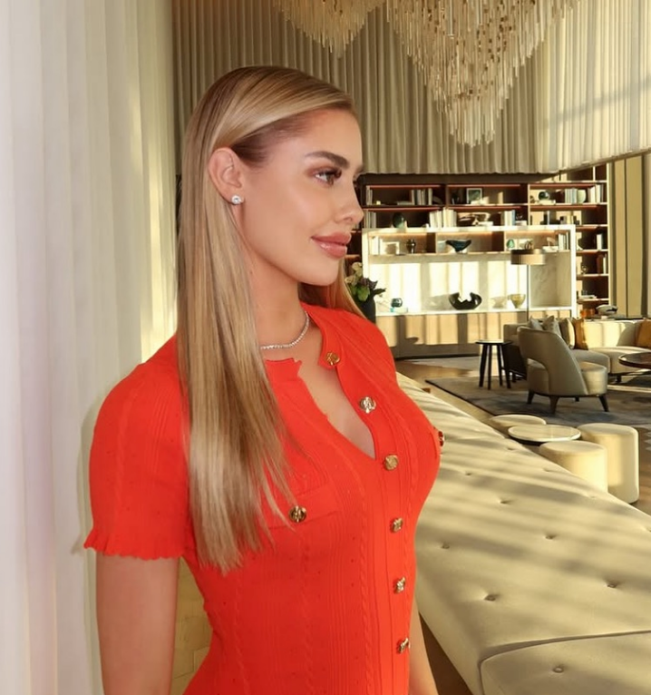 Kalista Jacquard Knit Midi Dress with Short Flared Sleeves