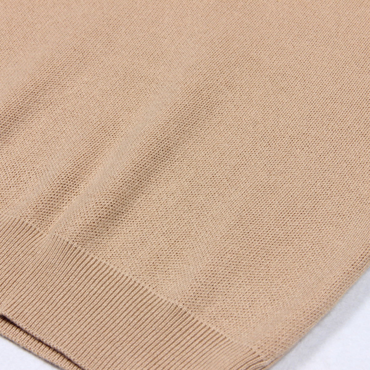 Short Sleeve Knitted Sweater Top - ALLARA