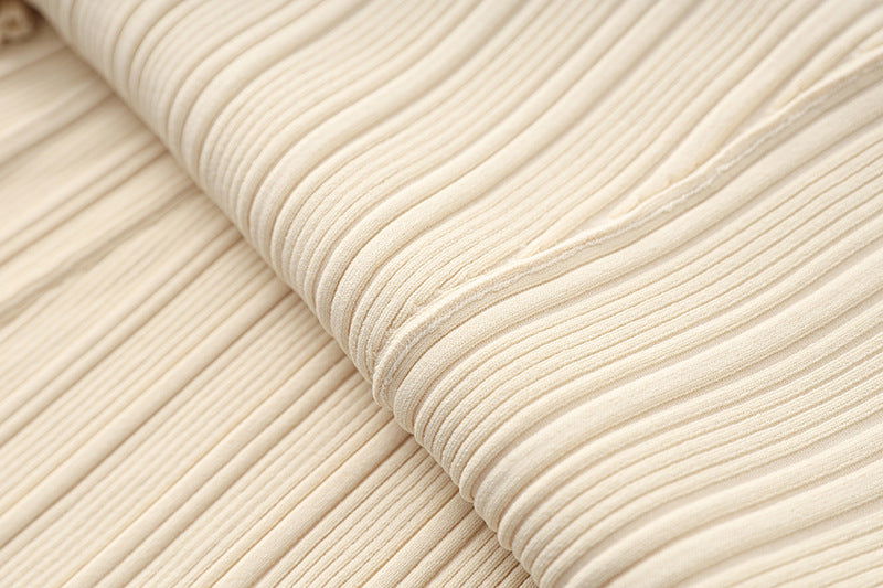 Sleeveless Ribbed Long Ankle Length Dress - ALLARA