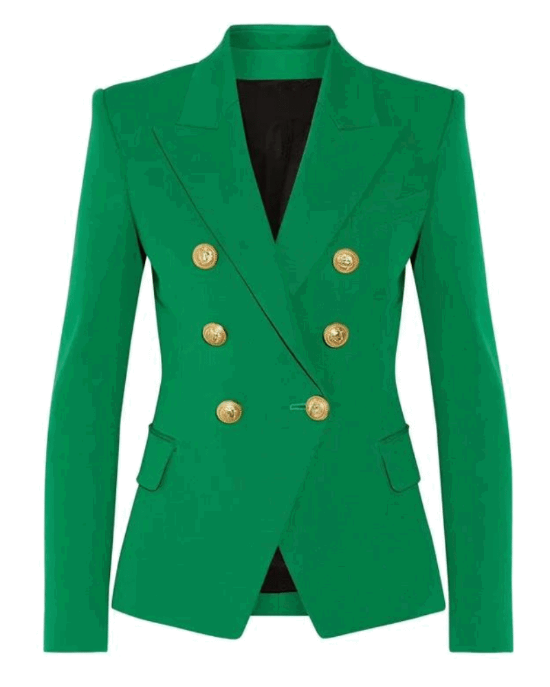 Stacy Green Double Breasted Blazer - ALLARA