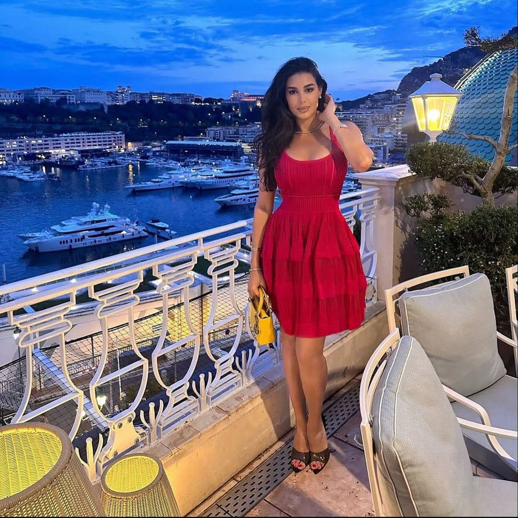 Daria Sleeveless Knit Mini Dress