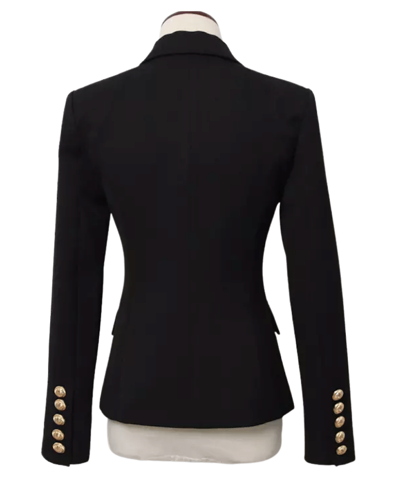 Tanya Black Double Breasted Blazer